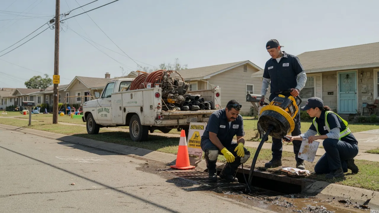 Drain Cleaning in Hughes Springs, TX near me